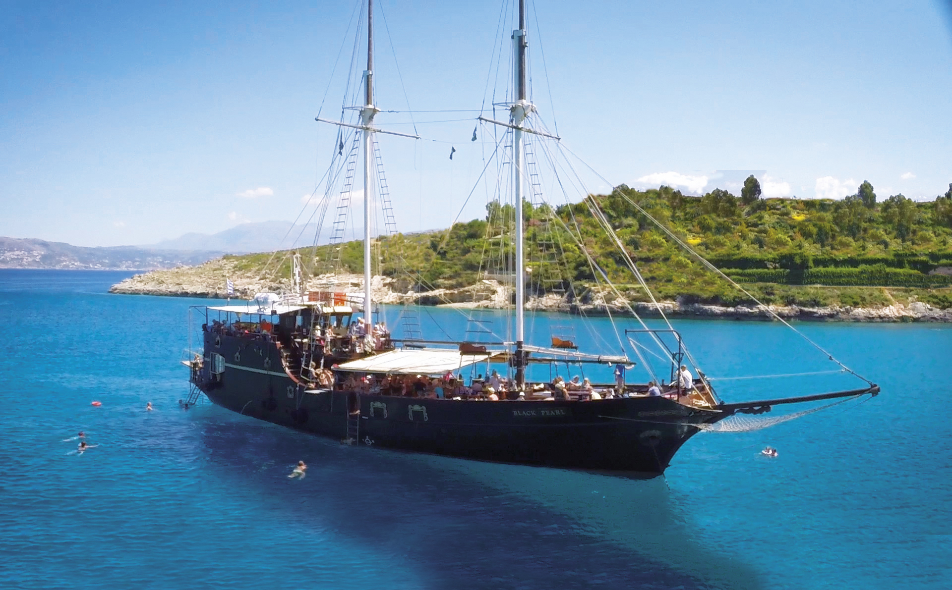 Bootstour - Souda Islet   & Schwimmen mit Cretan Daily Cruises.