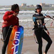 Kitesurflessen in Essaouira vanaf 13 jaar met Essaouira Gliss City.
