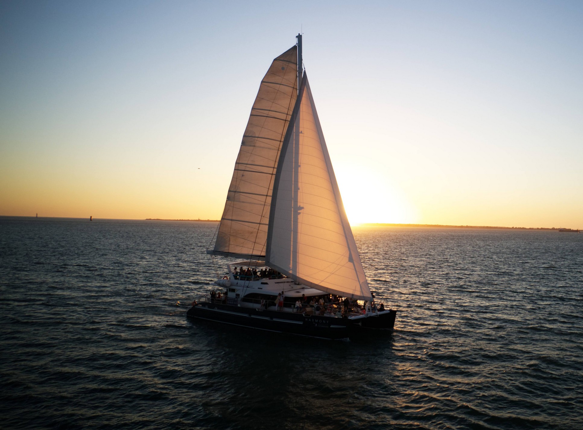 Katamarantour von La Rochelle - Fort Boyard mit Compagnie Interîles Charente-Maritime.
