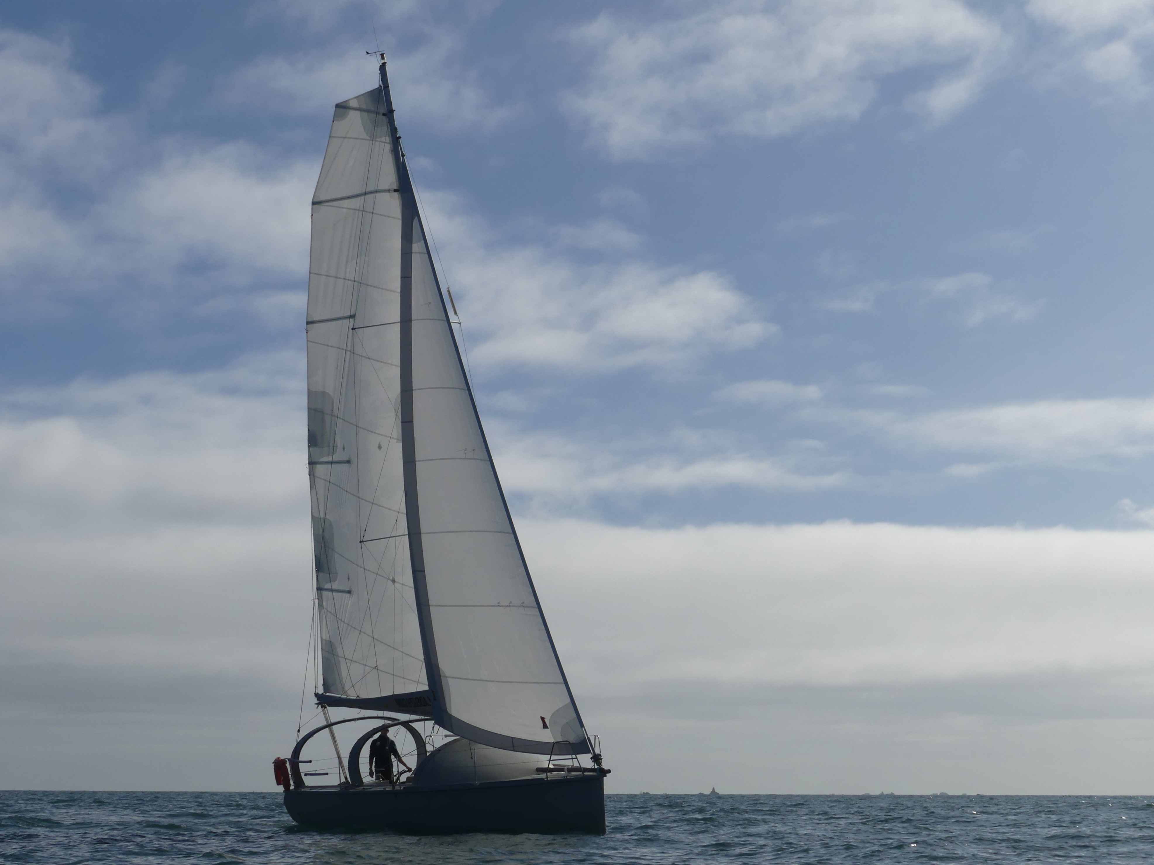 Sailing Trip to the Bay of Quiberon from Arzon from La Baladeuzh Morbihan .