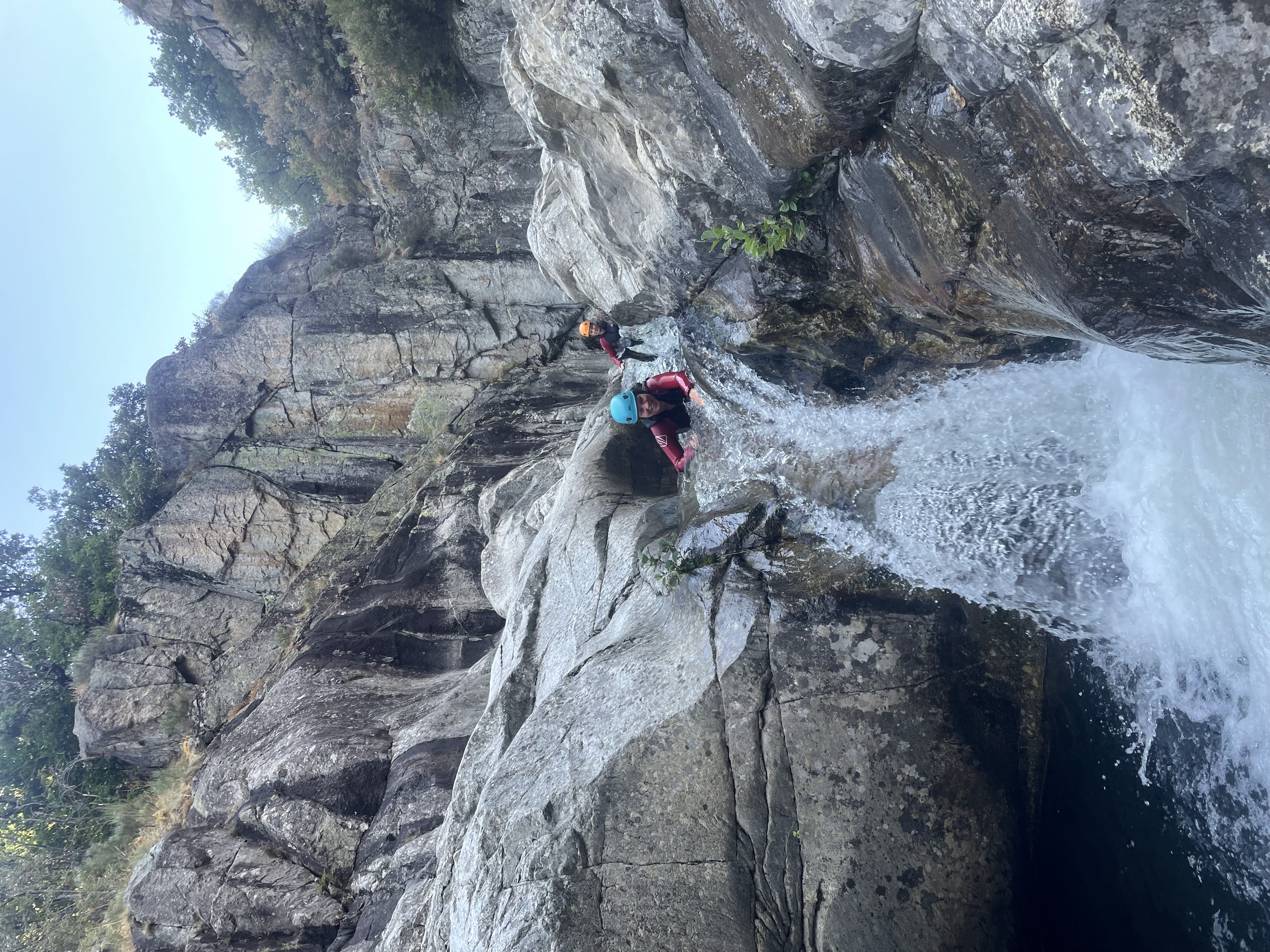 Half Day Canyoning in the Chassezac canyon - Sports from Born 2 Aventure Ardèche Lozère.