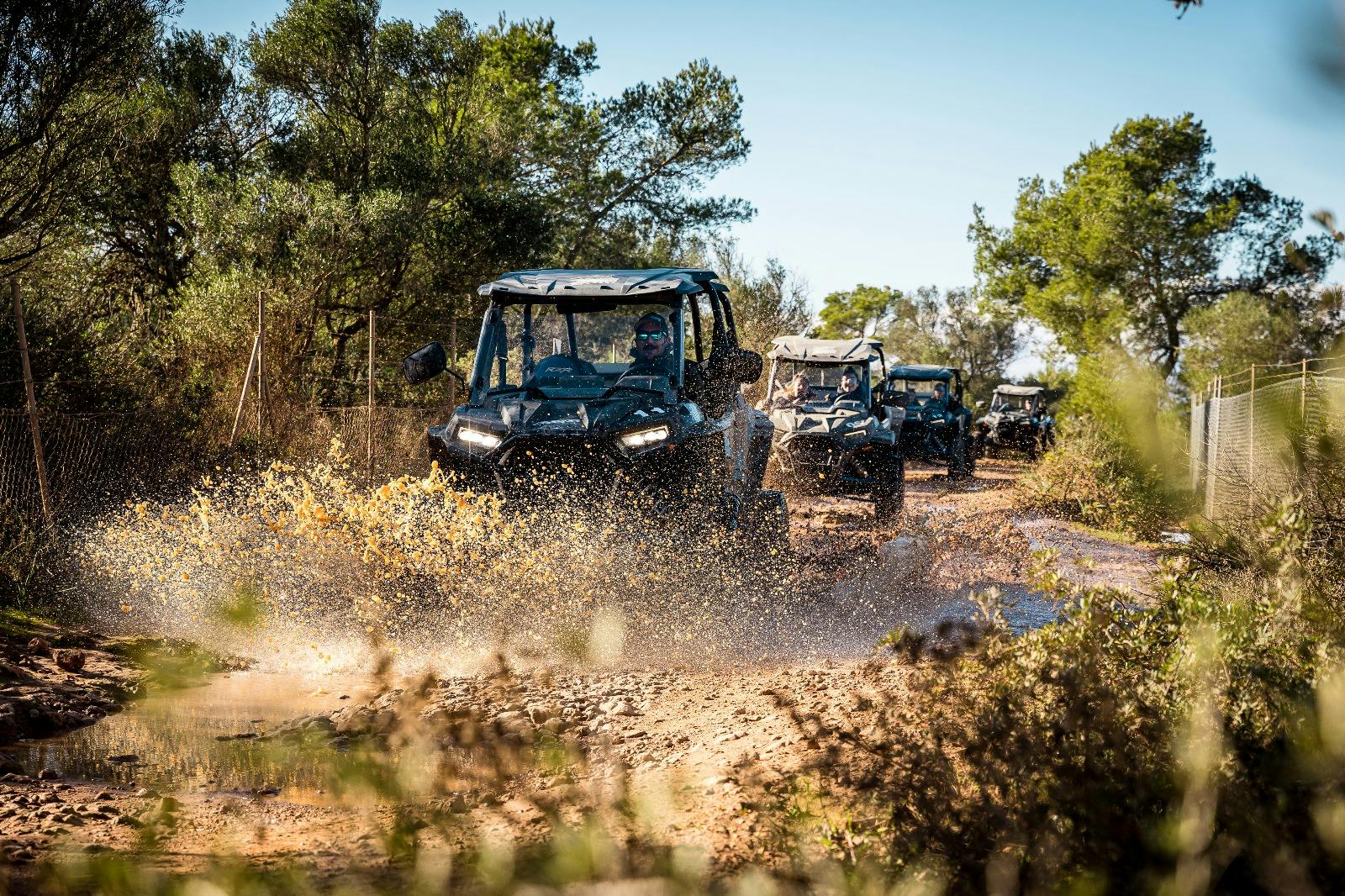 Lustige Buggy-Offroad-Tour rund um Palma de Mallorca mit Adventure Tours Mallorca.
