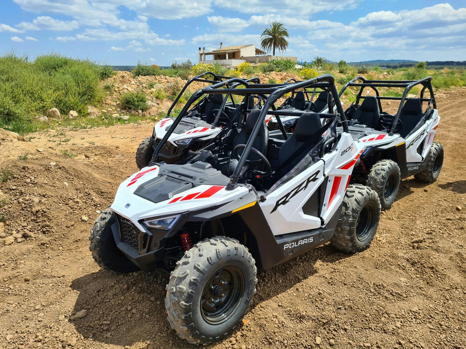 Funny and adventurous Buggy for Kids on Exclusive Off-Road Parkours in Palma de Mallorca from Adventure Tours Mallorca.