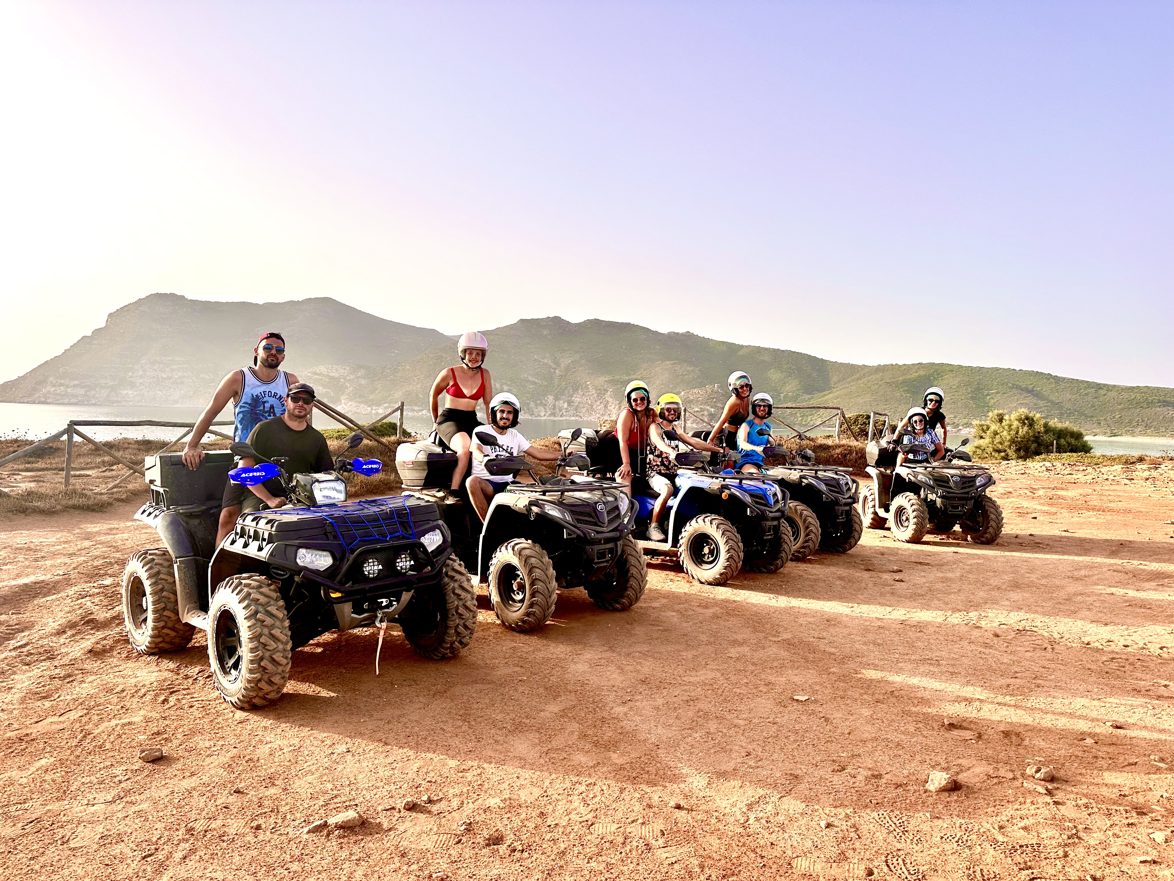 Quad Biking Tour around Alghero from Sardegna Dentro Alghero.