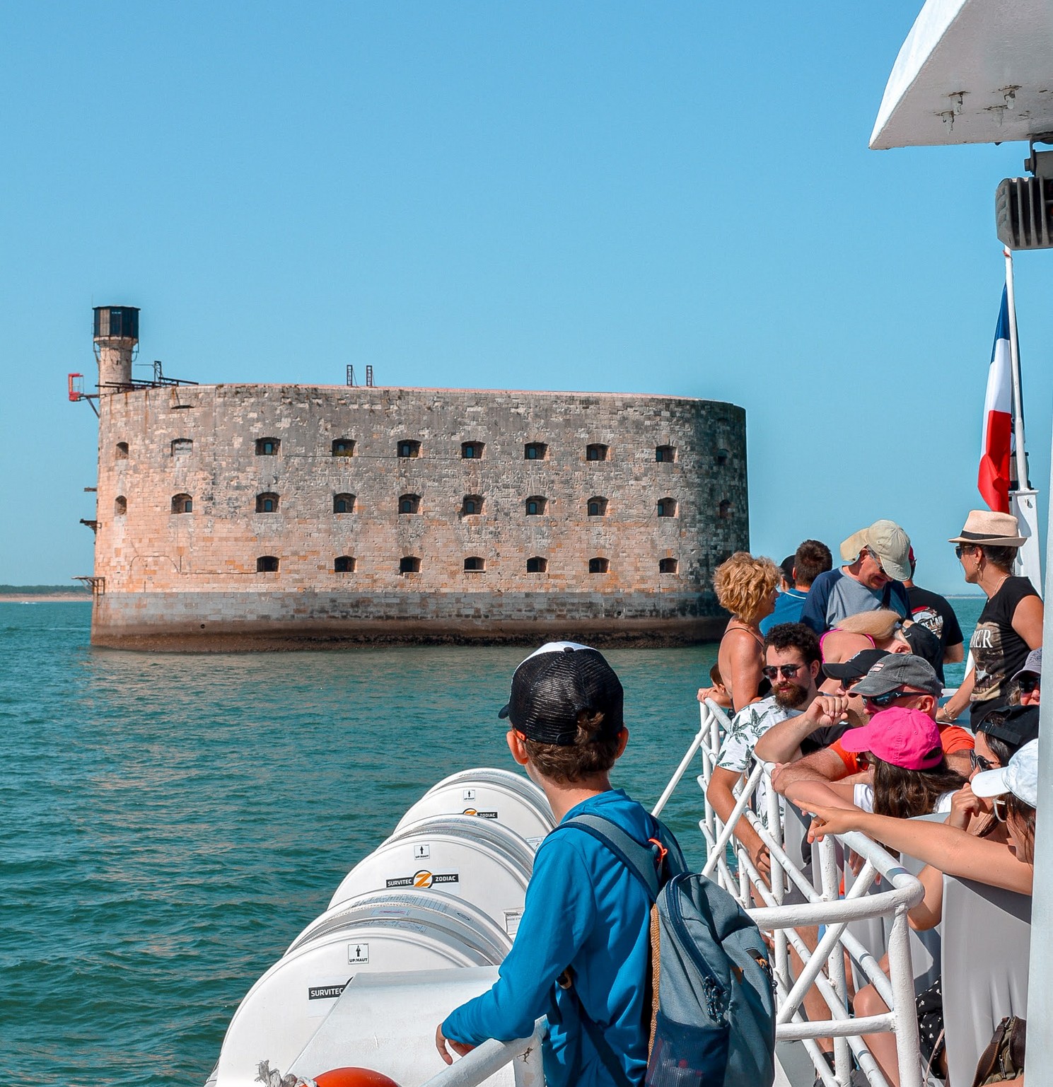 Boottocht van Boyardville naar Fort Boyard met Compagnie Interîles Charente-Maritime.