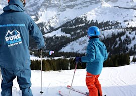 Private Ski Lessons for Kids of All Ages with Ski School Diablerets Pure Trace