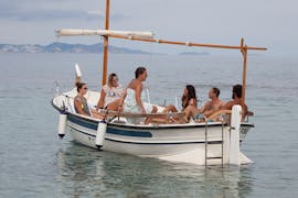 Giro in barca al tramonto a Formentera con Snorkeling (fino a 6 persone) con Sa Barca de Formentera.