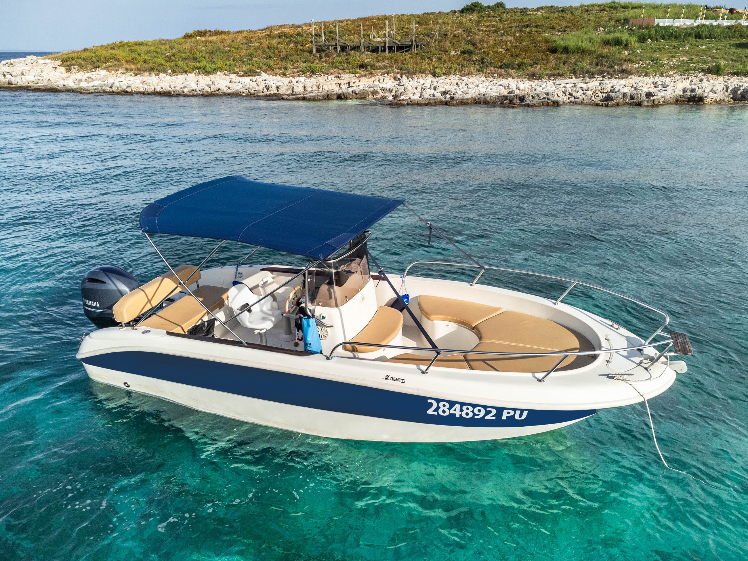 Boat Rental in Medulin (up to 7 people) with Licence from LUXE Rent a Boat-Medulin.