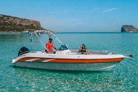 Boat Rental in Kissamos with Skipper (up to 9 people) from Sea Holics Kissamos.