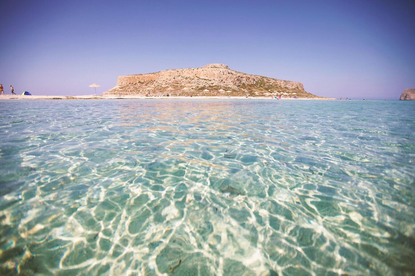 Day Trip to Gramvousa Island & Balos Bay from Heraklion from Platanos Tours Crete.