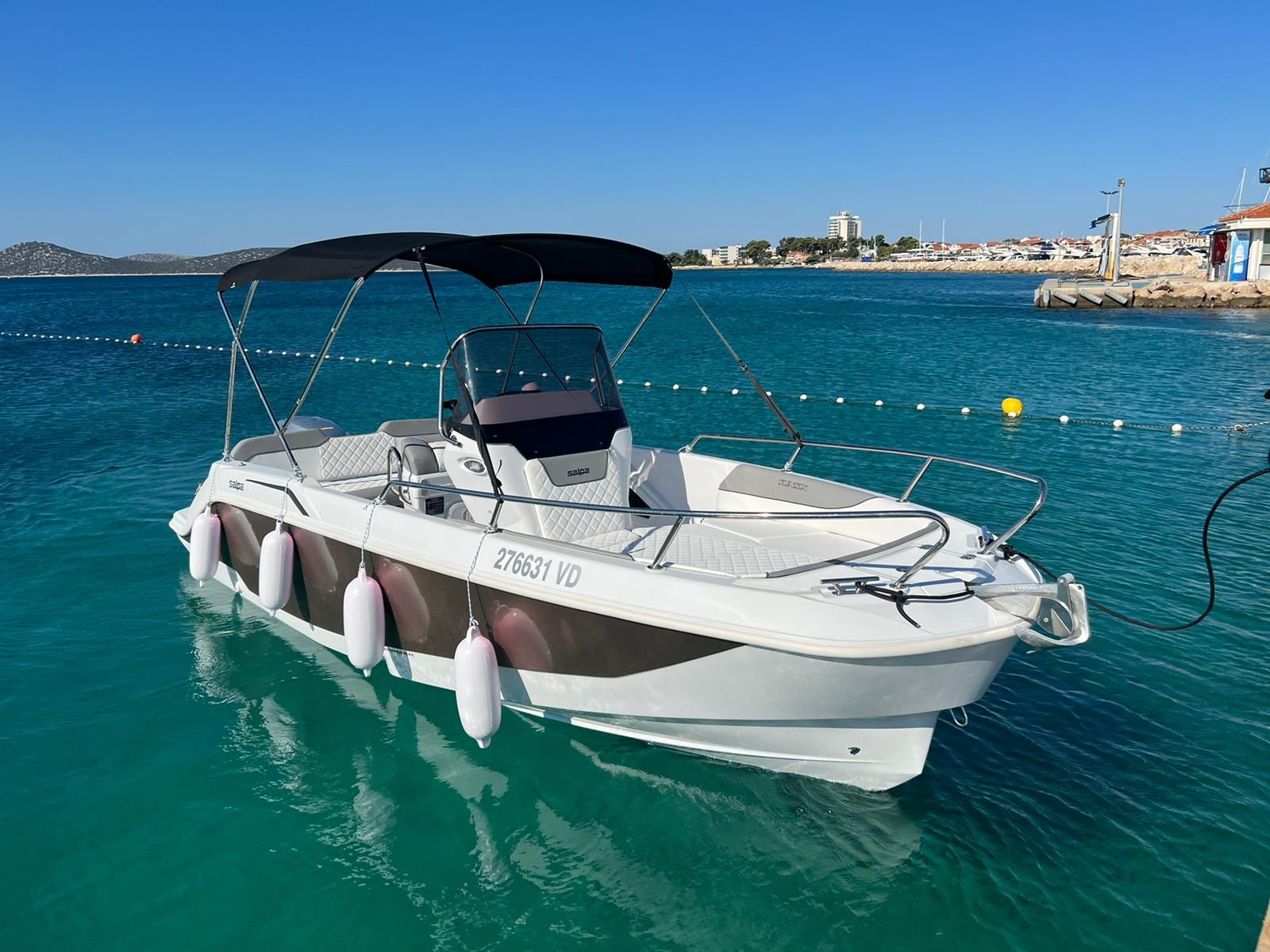 Boat Rental in Vodice with Licence (up to 7 people) from 230 € - CheckYeti