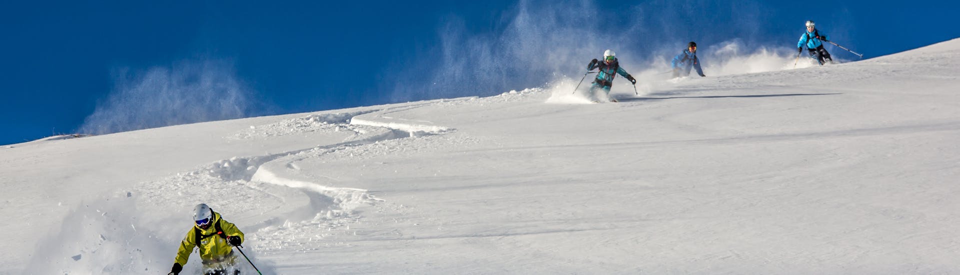 Cours de ski freeride dès 14 ans - Expérimentés.