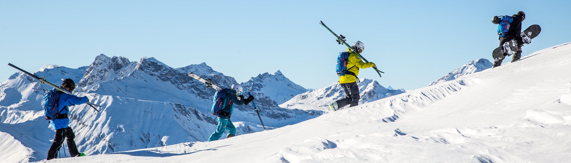 Cours de ski freeride pour Freeriders expérimentés.