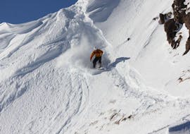 Sortie de ski freeride en haute montagne "The King Lines" avec Mountain Sports Mayrhofen.