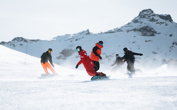 Adult Snowboarding Lessons (from 13 y.) for All Levels