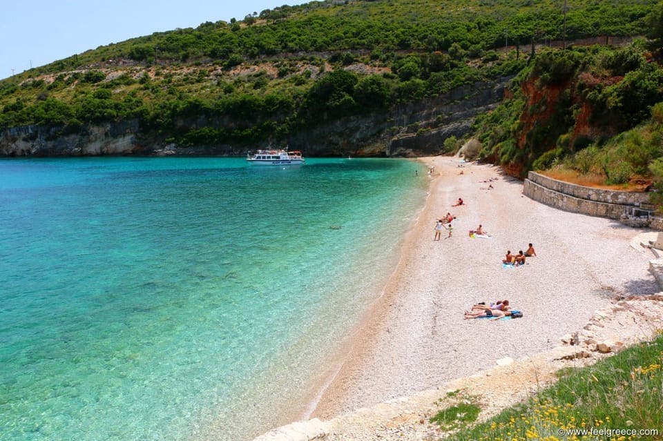 Boat Trips around the Island of Zakynthos with Swimming from Dimosthenis K Zakynthos.