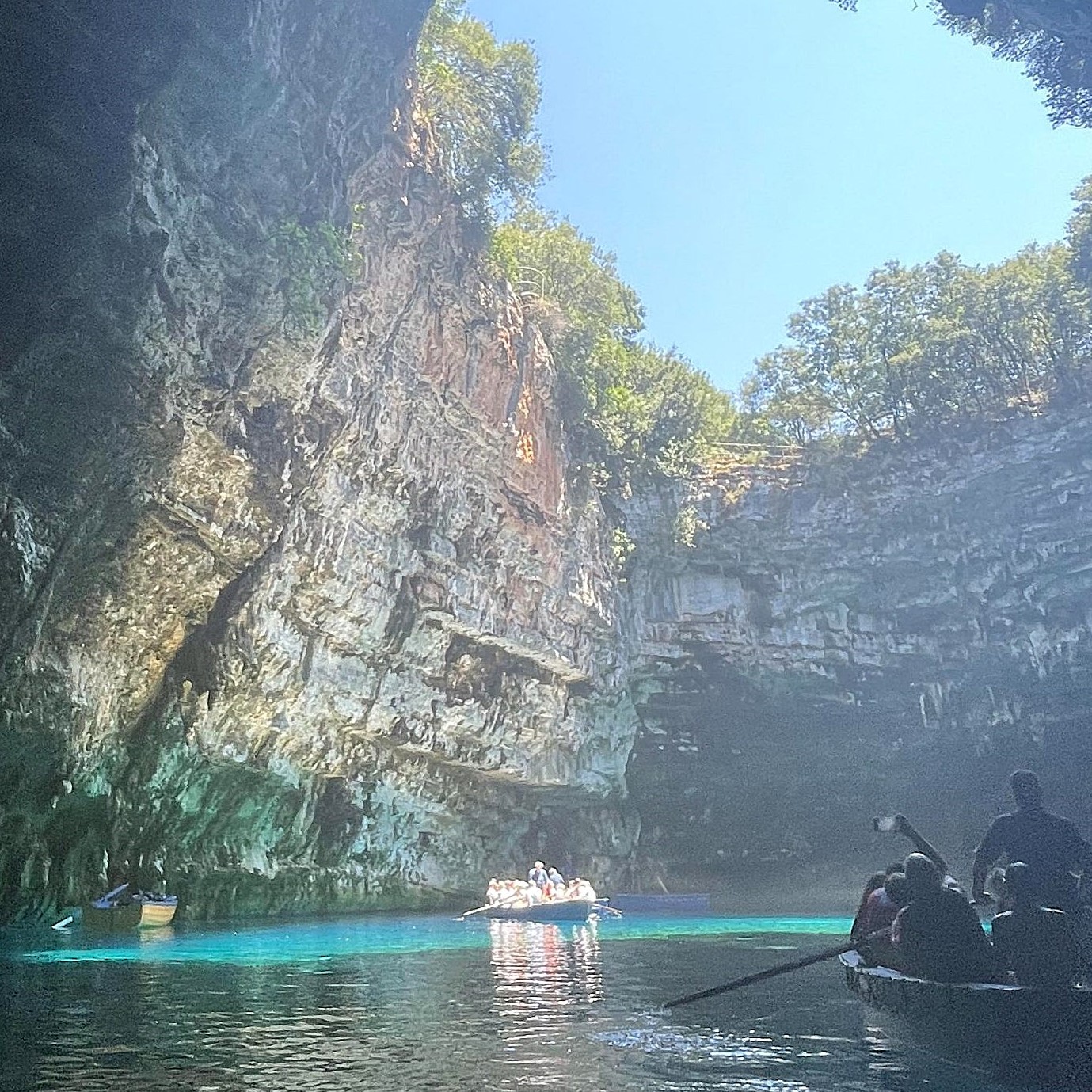 Day Trip "Sea Dream" to Melissani Cave, Drogarati Cave and Myrtos Beach from Sea Dream Travel Kefalonia.