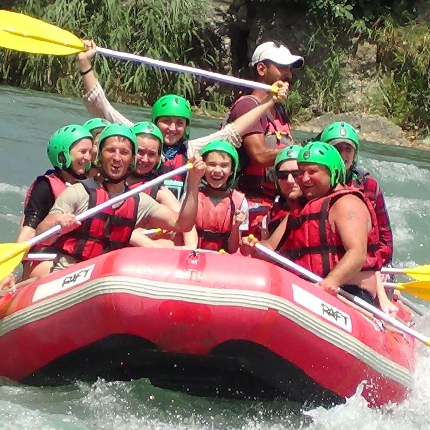 Rafting on the Köprüçay River & Jeep Tour through Tazi Canyon with Lunch from Mega Rafting Bozyaka.