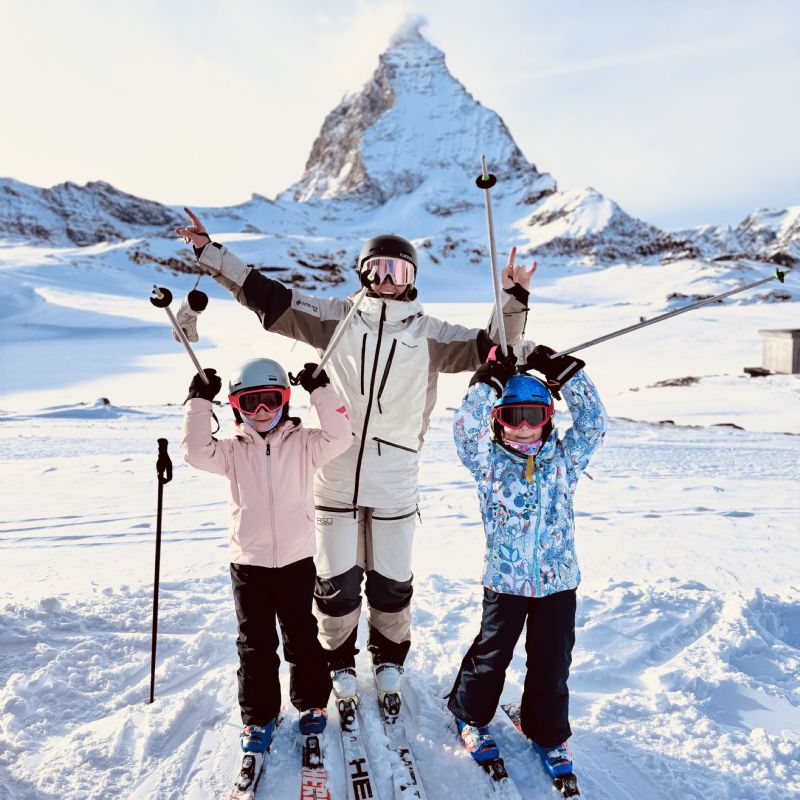 Private Ski Lessons for Kids (from 3 yr.) of All Levels from The Collective Zermatt.