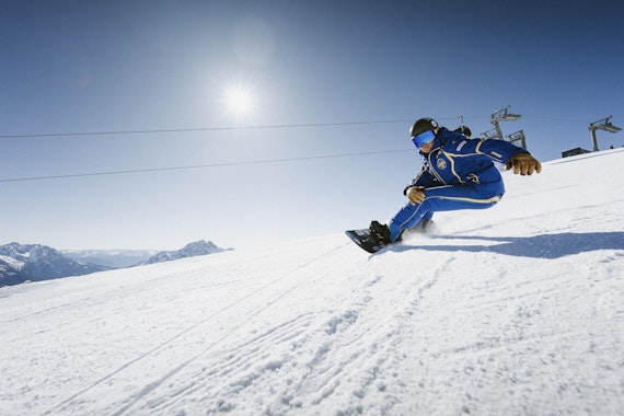 Private Snowboarding Lessons for Kids (from 4 y.) & Adults for Intermediate & Advanced in St. Anton