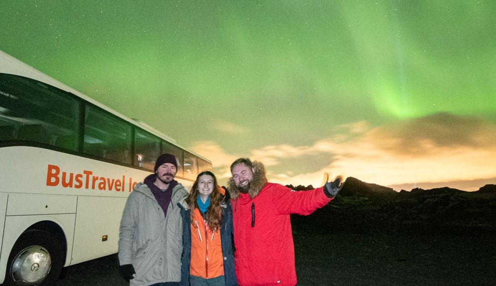 Nothern Lights Bus Tour from Reykjavik with Small Group.
