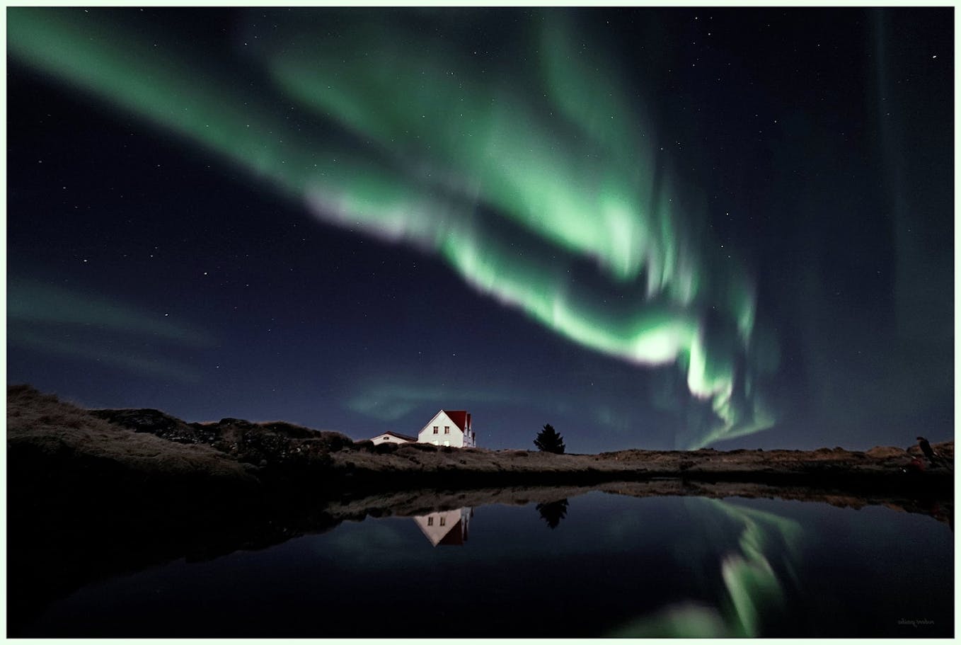 Night Trip to Northern Lights from Reykjavik from EastWest Iceland.