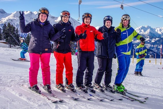 Adult Ski Lessons (from 16 y.) for Intermediates