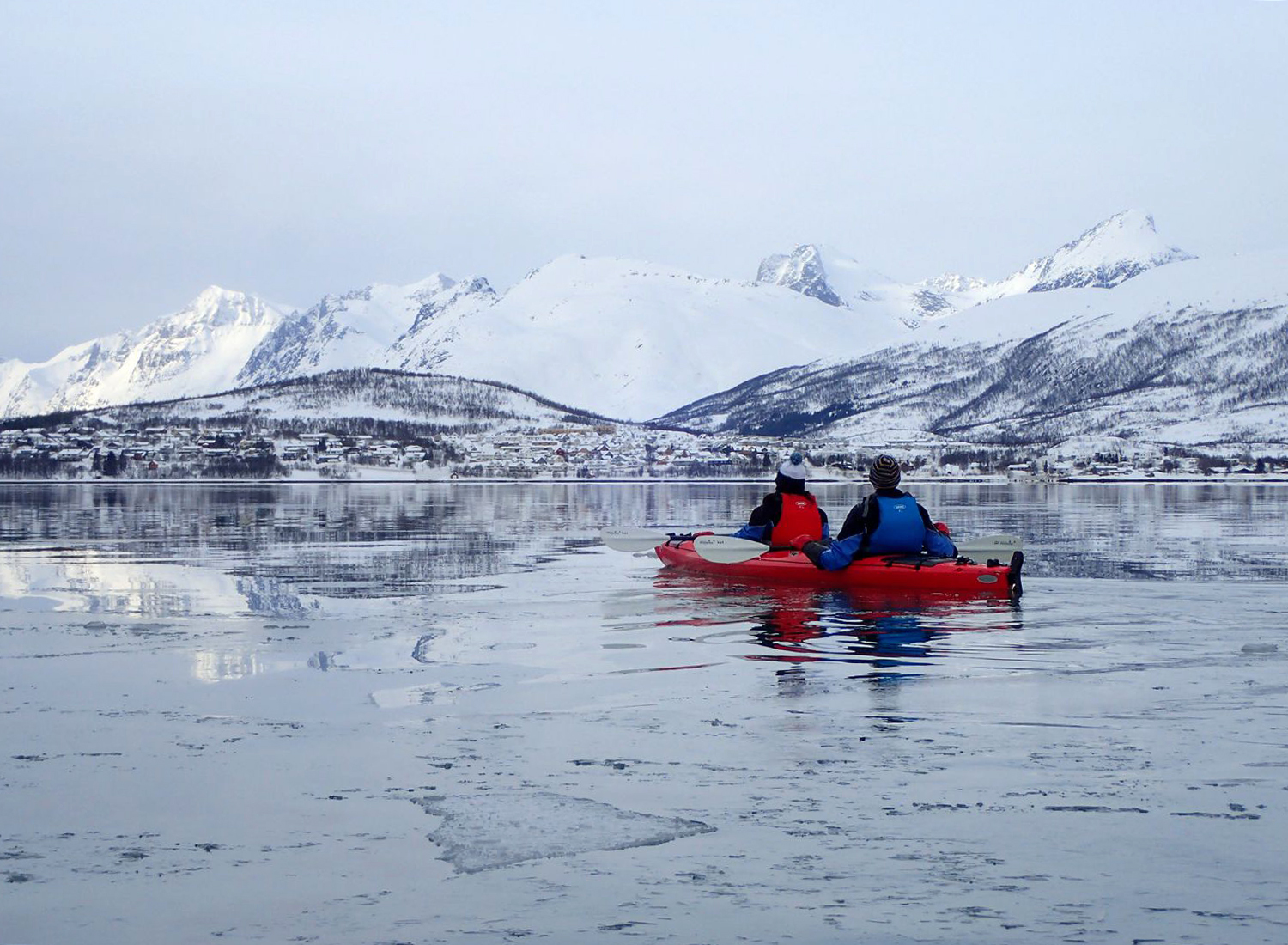 Guided Sea Kayaking Tour from Tromsø from Sommarøy Adventure Tromsø.