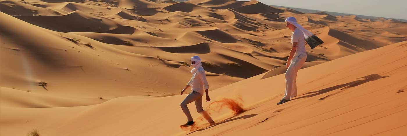 Excursion de 3 jours dans le désert à Merzouga avec Balade à dos de chameau.