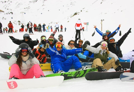 Snowboarding Lessons for All Levels - Max 6 per group