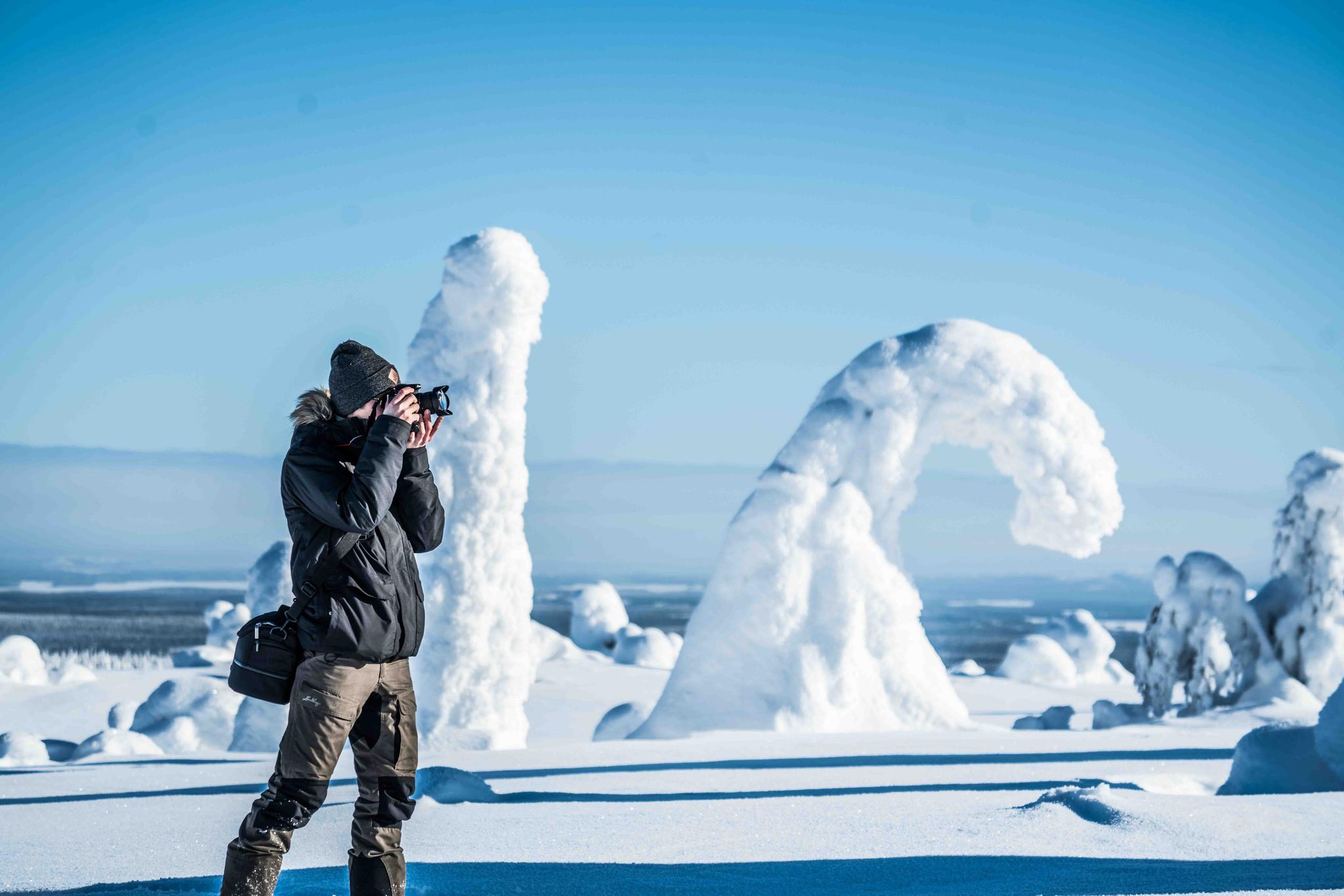 Tour durch den Riisitunturi-Nationalpark mit heißen Getränken und Snacks ab Rovaniemi mit Beyond Arctic Rovaniemi.