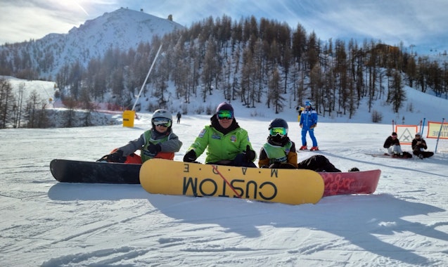 Private Kids & Adults Snowboarding Lessons (from 4 y.) for First Timers