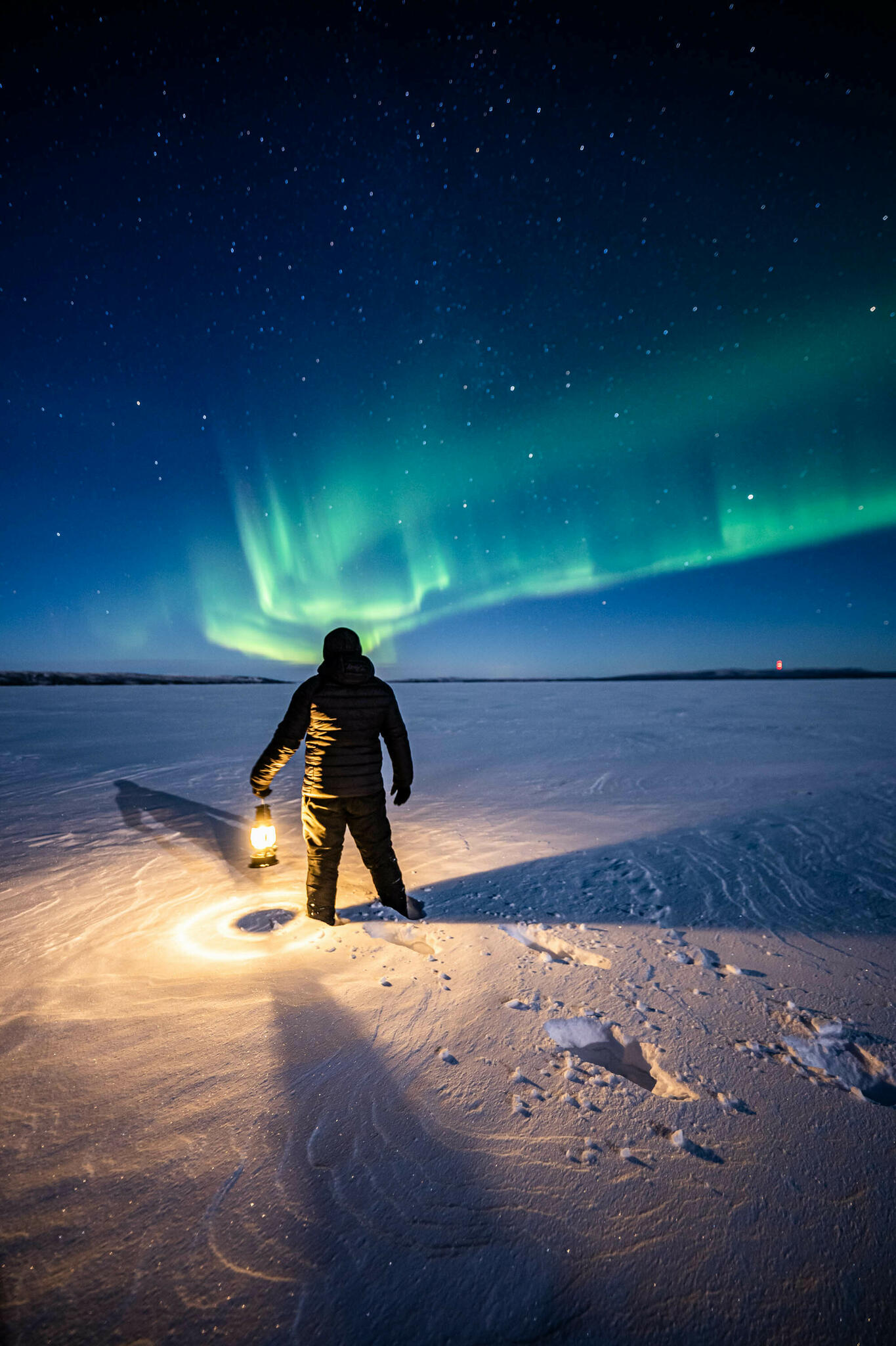 Northern Lights Photography Tour by Minivan from Levi from Beyond Arctic Rovaniemi.