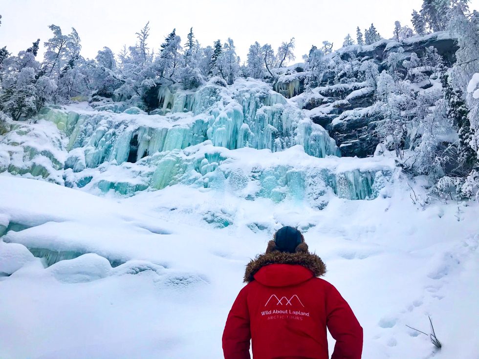 Korouoma Canyon Frozen Waterfalls Tour from Rovaniemi from Wild About Lapland.