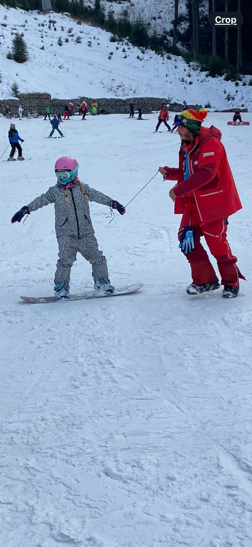 Snowboardkurs für Kinder (7-12 J.) für Anfänger mit Inter Bansko.