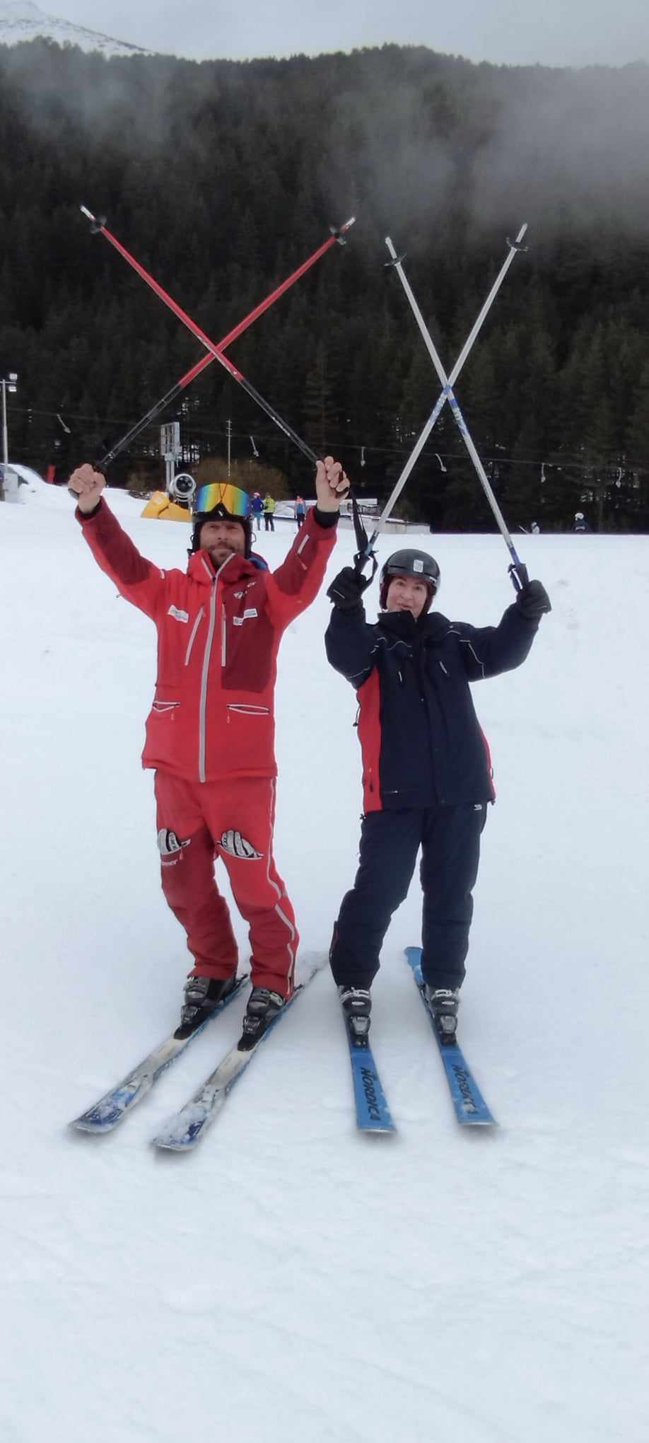 Clases particulares de esquí para adultos (desde 13 a.) para todos los niveles con Inter Bansko.