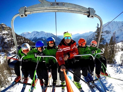 Kids Ski Lessons (4-12 y.) for Intermediate Skiers - L4 Level