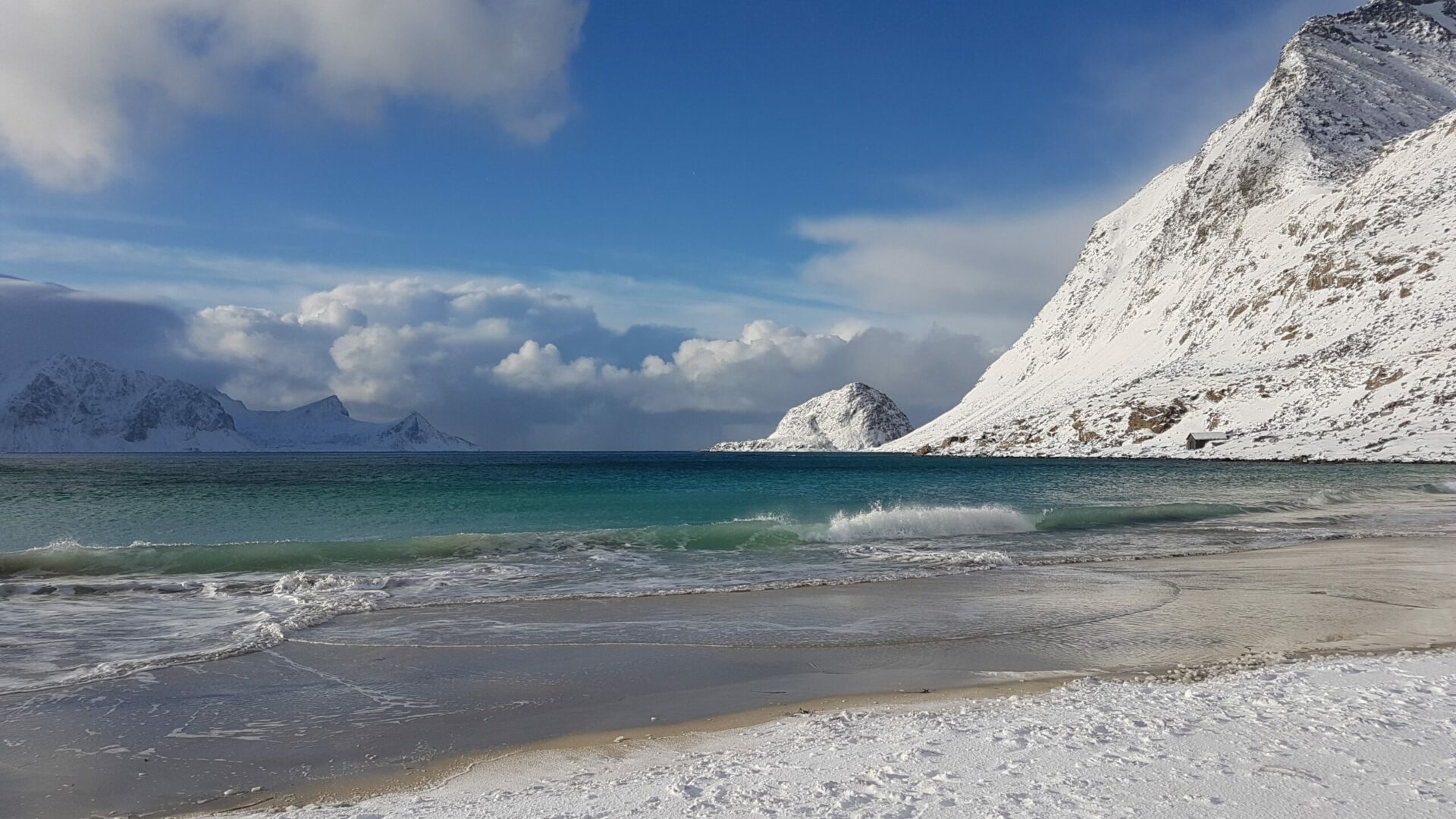 Minivan-Tour von Svolvær nach Laupstad mit Lofoten Lights Svolvær.