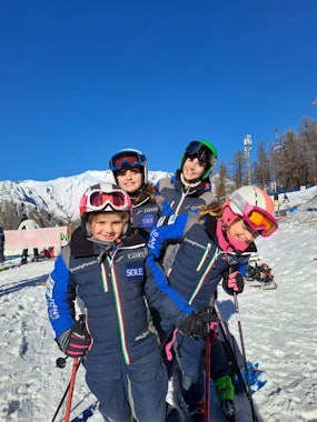 Kids Ski Lessons (5-13 y.) for Intermediates