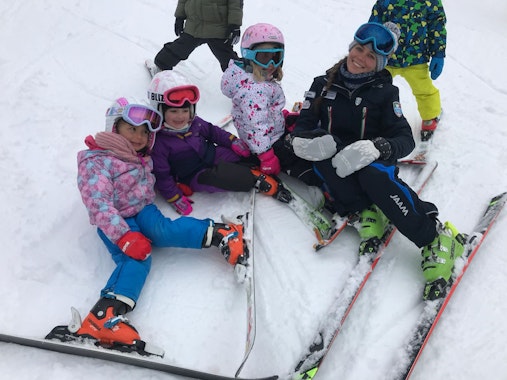 Kids Ski Lessons (7-13 y.) for Intermediate and Advanced Skiers