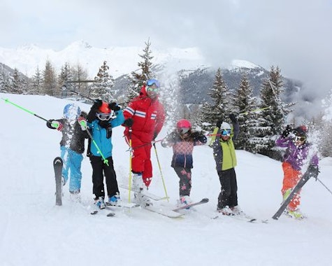 Kids Ski Lessons (4-12 y.) in Vallandry