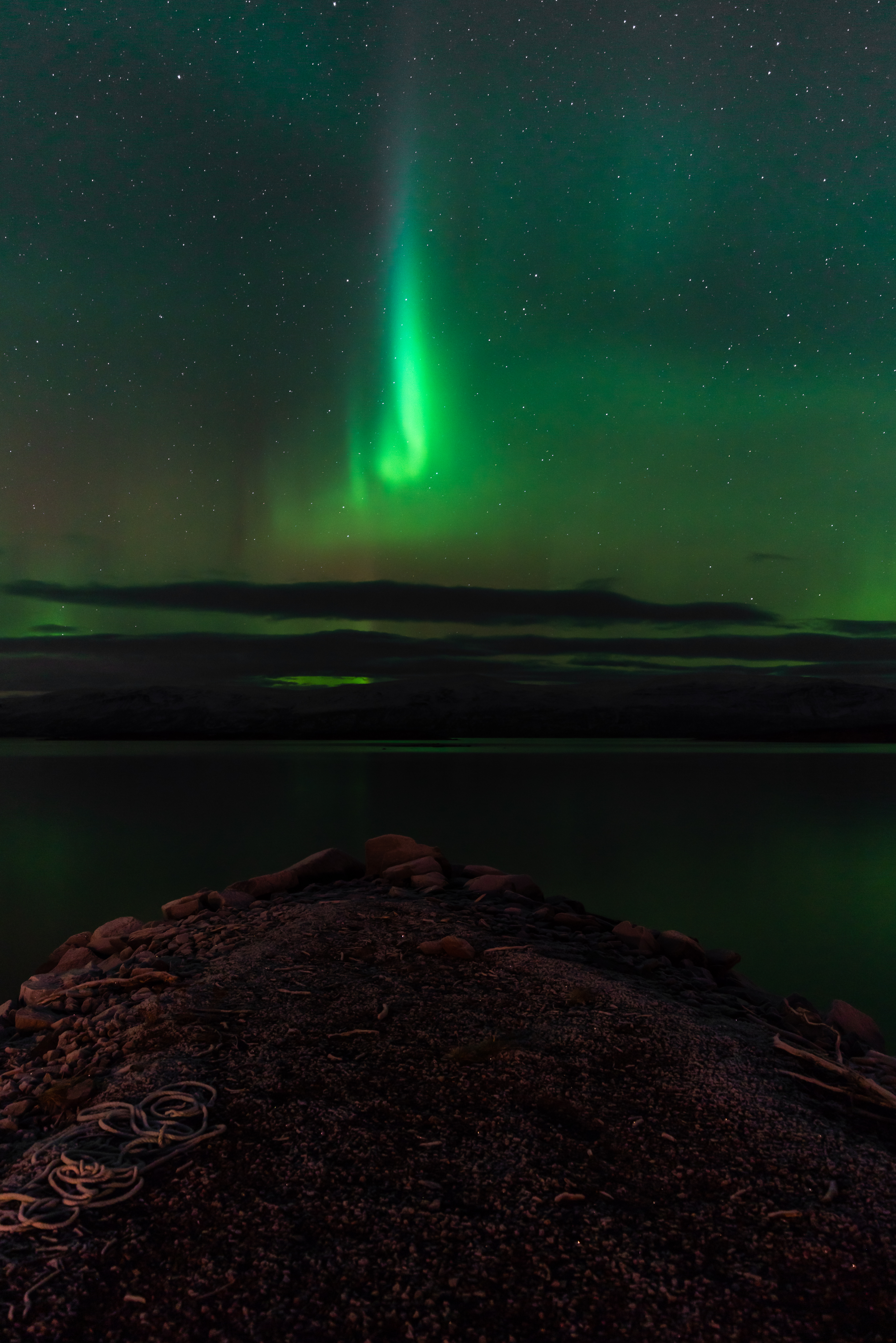 Randonnée raquette (pour Tous niveaux) à Abisko avec Aurores boréales.