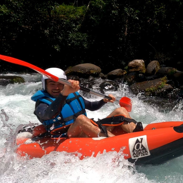 Raften op de Rivière des Marsouins voor alle niveaus met Rando Aqua Reunion.