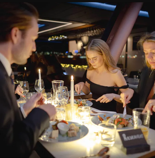 Northern Lights Boat Trip from Tromsø with Dinner from Brim Explorer Norway.