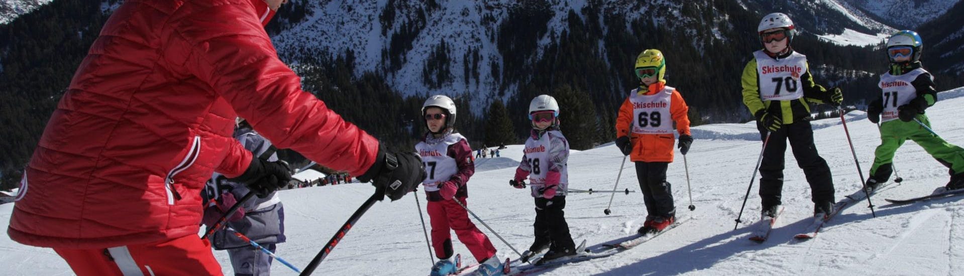 Kids Ski Lessons (5-12 y.) for Advanced Skiers.