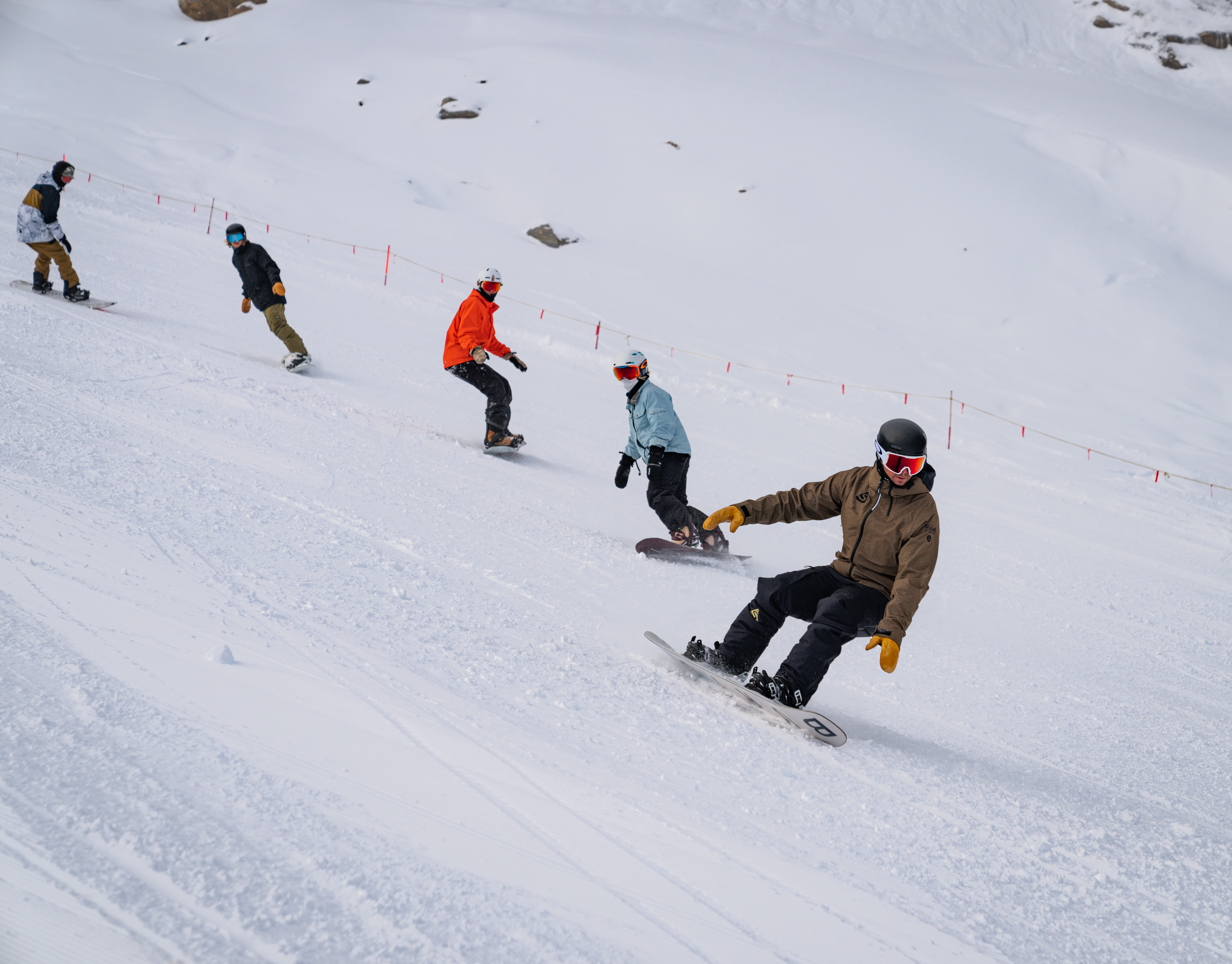 Lezioni di snowboard per bambini (da 4 anni) e adulti per tutti i livelli con Skischule Snowsports Kaprun.