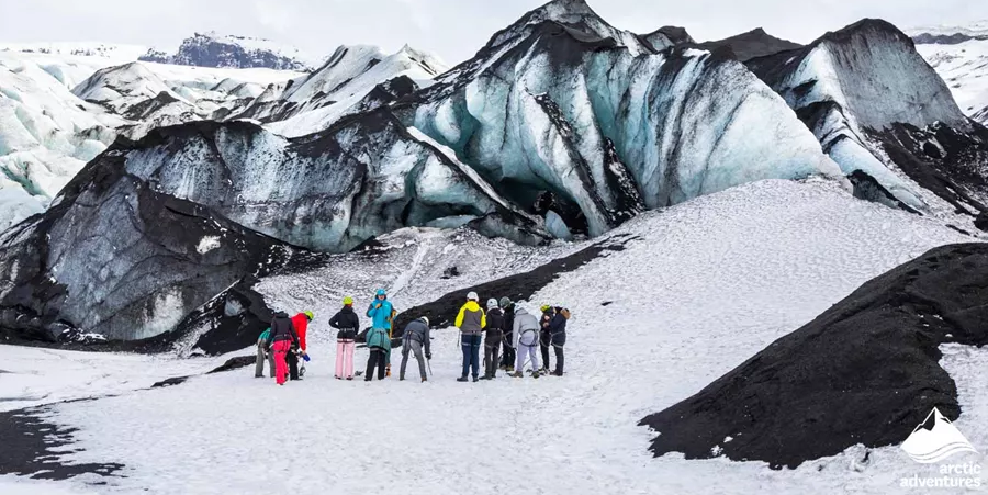 AA-GVAW Full-Day Minibus Tour along Iceland South Coast with Waterfalls and Glacier Hike from Arctic Adventures Iceland.