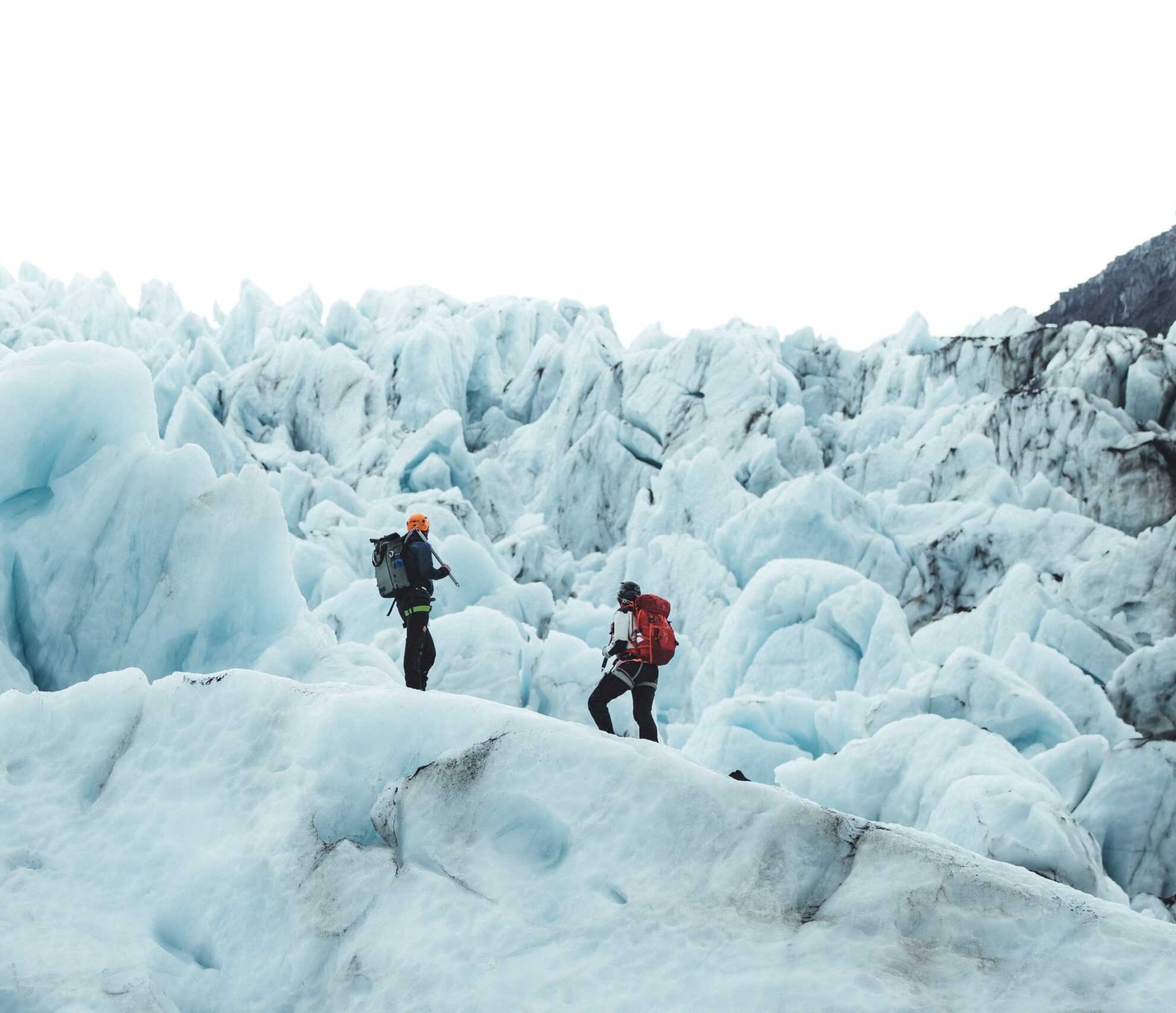 Tour d'une demi-journée du glacier à Falljökull au Parc National de Vatnajökull avec Local Guide of Vatnajökull.
