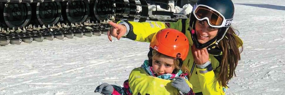 Privé skilessen voor kinderen (3-15 jaar) van alle niveaus.