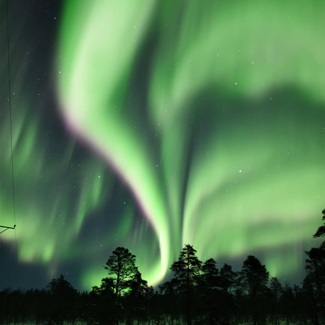 Private Minibus Northern Lights Tour in Ivalo, Inari & Saariselka with Snacks.